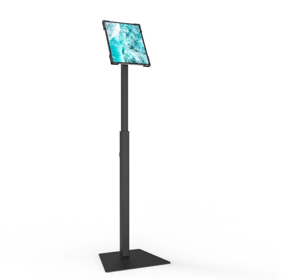 Adjustable Height Adjustable Tablet Floor Stand