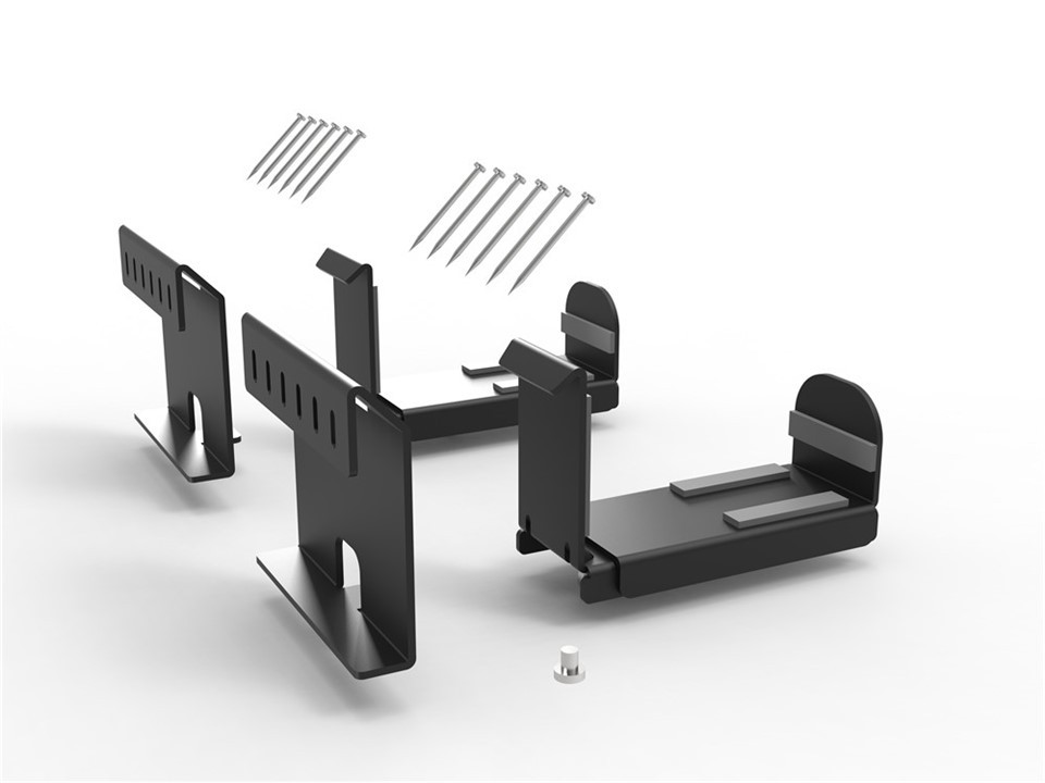 Upgraded Length Adjustable Soundbar Bracket